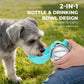 🎉 2026 Sale — Over 41,500 Sold!🐶 2‑in‑1 Portable Dog Water Bottle for Small Dogs