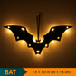 🎃 Battery-Powered Halloween LED Silhouette Wall Decorations