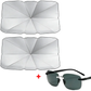 🔥Last Day 50% OFF - 2026 Upgraded Car Windshield Sun Shade Umbrella