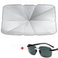 🔥Last Day 50% OFF - 2026 Upgraded Car Windshield Sun Shade Umbrella