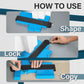 🛠️ Easy Shape Contour Gauge Duplicator – Perfect for Accurate Measurements & DIY Projects 🎄✨
