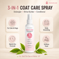 🐶🐱 3-in-1 Waterless Pet Spray – No-Rinse Deep Clean, Detangler & Coat Conditioner for Dogs and Cats