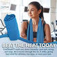 🎁Last Day Buy 1 Get 1 Free (Each only ￡3.49)❄️🔥Cold Sweat Towel You Can Use Anywhere, Anytime! Reusable Soft Absorbent Cooling Portable