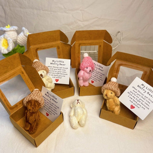 🎁Hot Sale ONLY £9.9 TODAY!!🧸✨Little Bear in Box, My Little Worry Bear