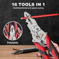 Multi-functional Foldable Non-slip Wire Stripping Pliers