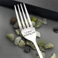 🔥Black Friday promotion 50 % off discount🔥Engraved Fork - Best Funny Gift For Loved One