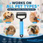 Double sided pet grooming brush