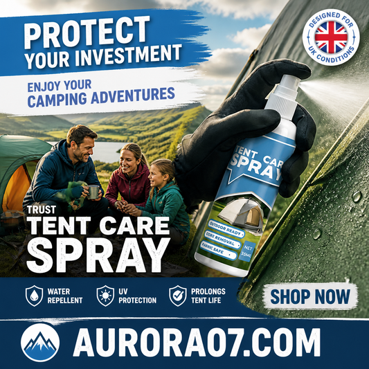 ⏰🎁Outdoor Tent Fabric Cleaner and Restorer
