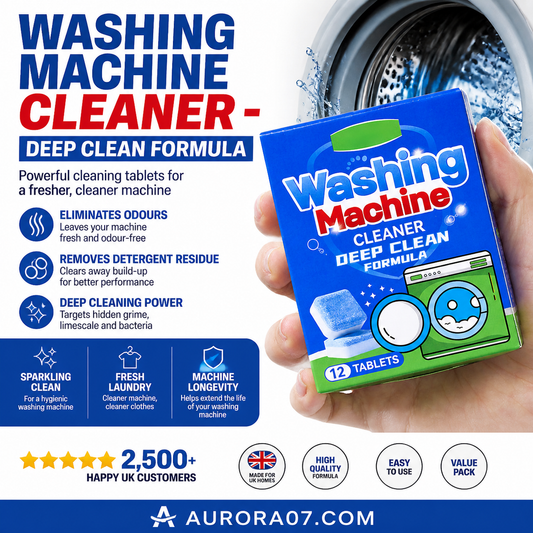 🧼 50% OFF! 🌀Washing Machine Cleaner Tablets