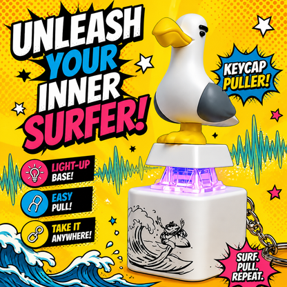 Mine Bird Voice-Activated Light-Up Electronic Keychain