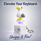 Mine Bird Voice-Activated Light-Up Electronic Keychain