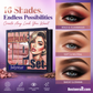 67-Shade Compact Multi-Color Eyeshadow Palette