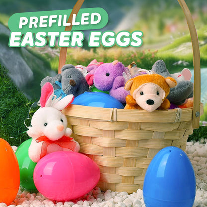 🐰Easter Hot Sale 40% OFF!🐣Pre-filled Easter Eggs with Stuffed Animal Toys