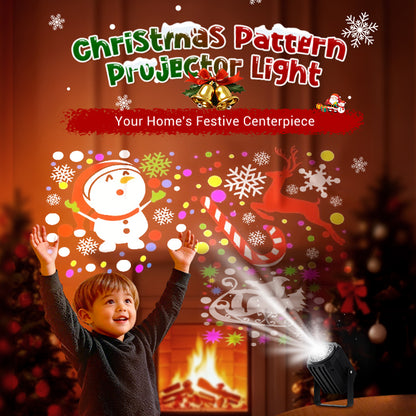 ⏰Black Friday Countdown! ⚡🔥50% OFF🎅Rotating LED Christmas Pattern Projector Light