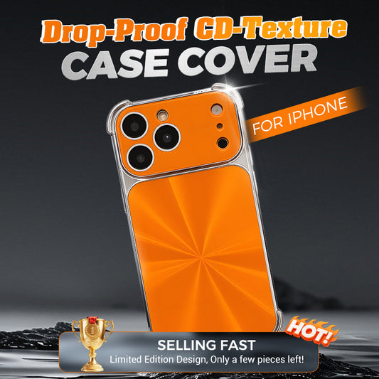 Quad-corner Drop-proof CD-texture Case for iPhone - Buy 2：40% OFF 2nd🔥