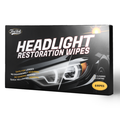 Headlight Restoration wipes Kit
