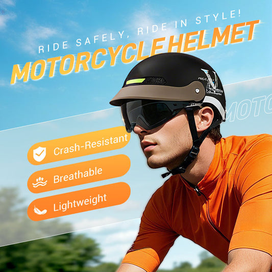 🥳2026 HOT SALE🥳💞50K+ SOLD!🏍️🌬️ 50% OFF! Breathable Lightweight Helmet – Crash-resistant shell, airflow design. Stays cool & secure. Ideal for senior riders. 👴✅
