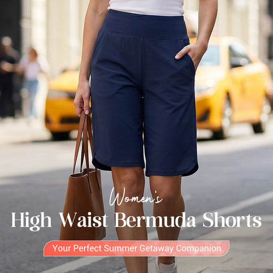 ⏰Last Day Sale 60% OFF🔥Women's High-Waist Yoga Shorts with Pockets