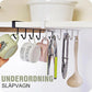 🏠 BUY 2 GET 1 FREE! 🔥 Under Shelf Hanger with 6 Hooks
