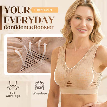 🎉New Year Sale - 60% Off🎉High-Support Wireless Lace Bra for Women