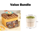 2-in-1 Double Layer Portable Ice Box
