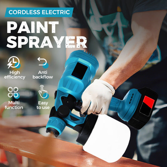 🛠️ 50% OFF NOW! 🎨 Cordless Electric Paint Sprayer – HVLP Technology, Even Coating & Fast DIY Projects ✨