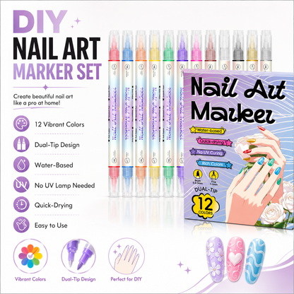 ⏳Limited-time 50% off⏰DIY Nail Art Marker Pen Set💅💞