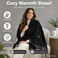 Electric Heated Shawl Cape – Cozy Wearable Winter Wrap