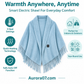Electric Heated Shawl Cape – Cozy Wearable Winter Wrap