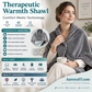 Electric Heated Shawl Cape – Cozy Wearable Winter Wrap
