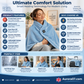 Electric Heated Shawl Cape – Cozy Wearable Winter Wrap