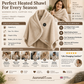 Electric Heated Shawl Cape – Cozy Wearable Winter Wrap