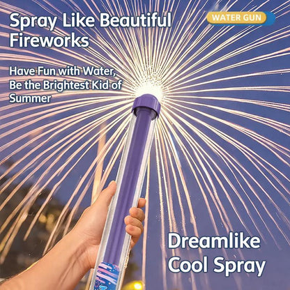 🥳2026 HOT SALE🥳💞50K+ SOLD!🎆💦 50% OFF! Pull‑Out Water Gun Toy – Creates stunning firework water effect. Perfect for beach, pool or bath. Lightweight & ergonomic. Endless splash fun. 🏖️✅