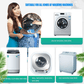 Antibacterial washing machine cleaner