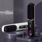 💁‍♀️Wireless Ceramic Hair Straightening Comb – Fast Heating, Anti-Frizz & Tangle-Free Design ✨