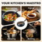 ⏰ Now only 50% off!⌛Uncoated Thick Iron Pot