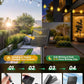 💎 50% OFF! 💎 Waterproof Solar-Powered LED String Lights – Warm White or Multi-Color, Remote-Controlled & Perfect for Patios, Gardens & Parties 🌟✨