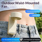 🌀【Table and Waist Fan with Long Battery Life】—— Clip it to your belt or set it on the table: Wherever you are, you’ll stay nice and cool!❄️💨
