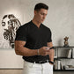 ⏰Men Gentlemans Business Short Sleeve Fitness T-shirt💎