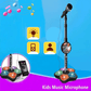🎁Hot Sale 60% OFF! 🎤✨Microphone Toy, Karaoke Machine Toy with Light