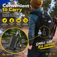 ☀️50% OFF NOW!1200mAh Solar-Powered Portable Charger Keychain with Flashlight—Ideal as an Emergency Power Source for Outdoor Camping and Hiking