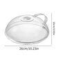 Microwave Food Dish Anti-Splatter Cover Guard Lid Steam Vents Plate Covers UK Kitchen Plastic