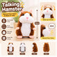 🐹 Last Day Special Price £12.99! Free Shipping！✨Talking Hamster Plush – repeats whatever you say, auto head-shaking, hilarious fun for kids & adults.🎁