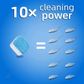 Antibacterial washing machine cleaner