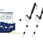 ⏳🐠LIMITED-TIME 50% OFF: Only £10.99!!🐟Electric Aquarium Gravel Cleaner | Electric Fish Tank Siphon Vacuum for Quick Water Change & Sand Cleaning✨