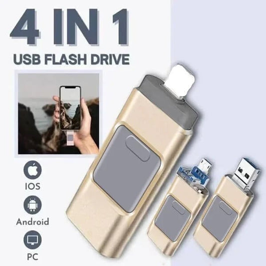 📱4 in 1 Hochgeschwindigkeits-USB-Multi-Drive-Flash-Laufwerk📱