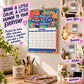🔥HOT SALE 50% OFF💓2027 Sweary Mental Health Calendar