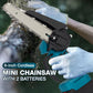 🎁2026 New Arrivals 50% OFF💥6-inch Cordless Mini Chainsaw with 2 Batteries🌲