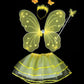 🎄2025 Christmas Hot Sale🎁Rechargeable Electric Fairy Wings with LED Lights and Music🧚‍♀️
