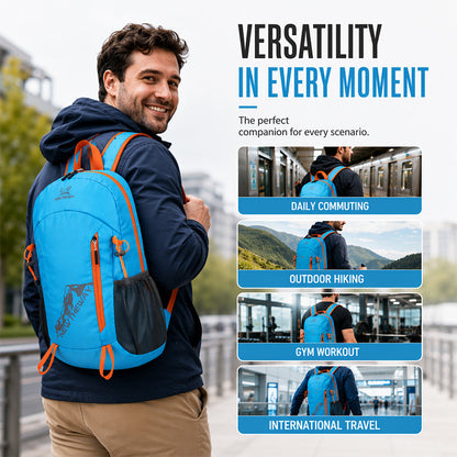 🌧️Foldable Waterproof Camping Backpack – Lightweight Portable Outdoor Travel Rucksack⛺